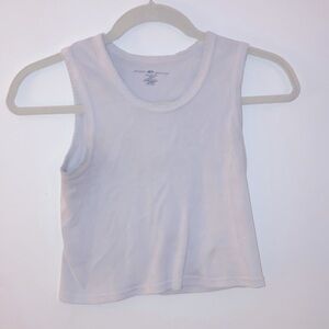 Brandy Melville White Cropped Tank top
